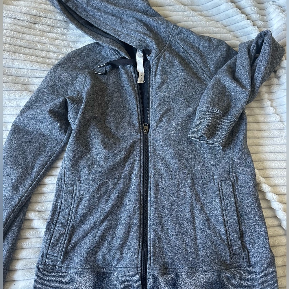 Lululemon grey zip up